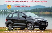 Dịch vụ cho thuê xe du lịch 7 chỗ chuyên nghiệp từ công ty cho thuê xe du lịch Bình Minh uy tín