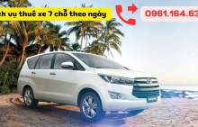 Dịch vụ thuê xe 7 chỗ theo ngày chuyên nghiệp và uy tín