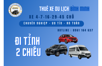 THUÊ XE ĐI TỈNH 2 CHIỀU