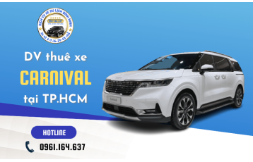 Dịch vụ xe du lịch Bình Minh chuyên cho thuê xe Carnival HCM giá tốt